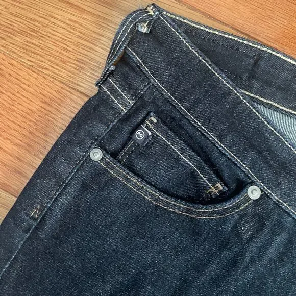 AG Adriano Goldschmied Womens 27R Legging Jeans Dark Wash Super Skinny Ankle - Picture 5 of 10